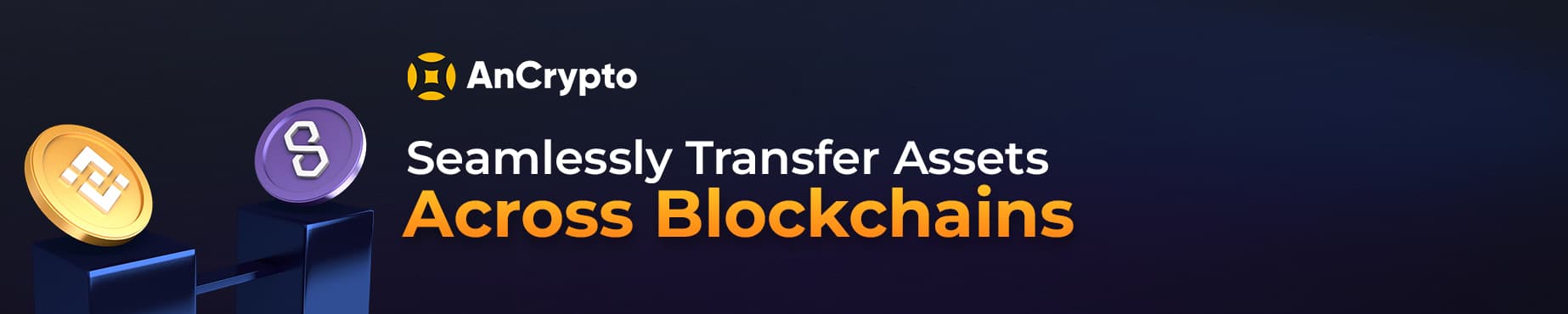 seamlessly transfer assets across blockchain cta button