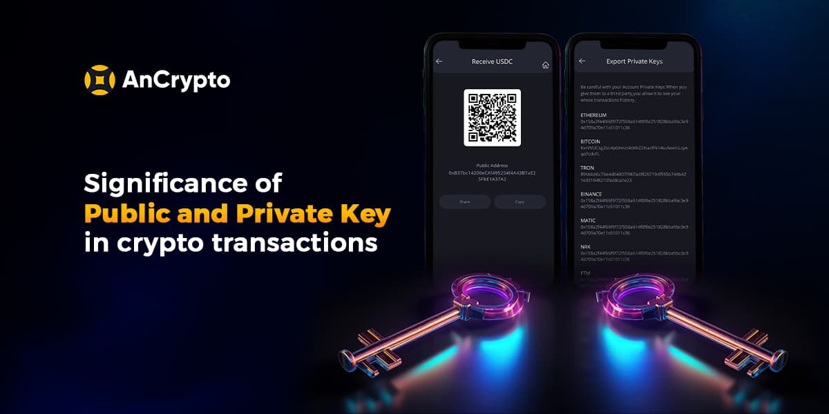 Significance of Public and Private Key In Crypto Transactions